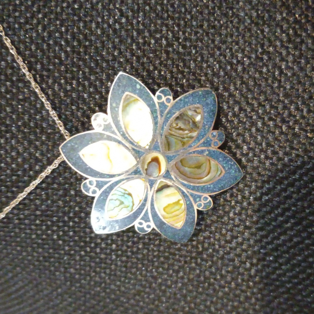 925 Mexico brooch/pendant - Picture 9 of 14